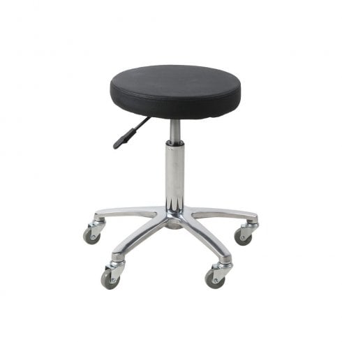 Salon Fit Trinity Gas Lift Stool Black