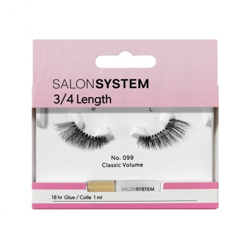 Salon System 3/4 Strip Lashes 099