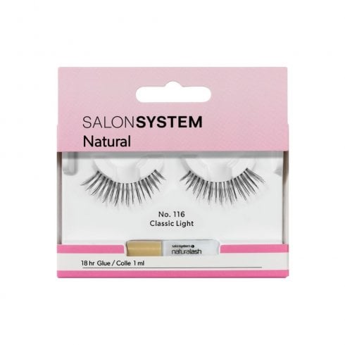 Salon System Classic Natural Strip Lashes 116