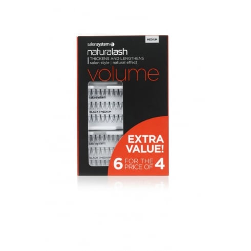 Salon System Extra Value Individual Lashes (6 for 4)