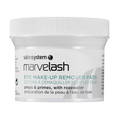 Salon System Eye Make Up Remover Pads (50)