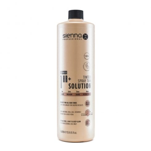 Sienna X 1 Hour Spray Tan Solution 1 Ltr