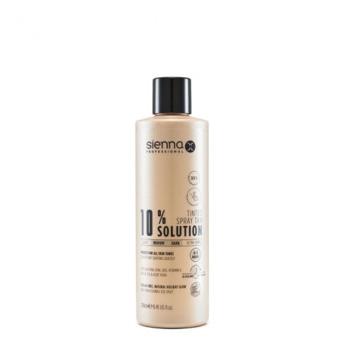 Sienna X 10% Spray Tan Solution 250ml