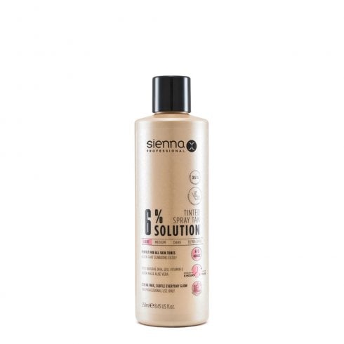 Sienna X 6% Spray Tan Solution 250ml