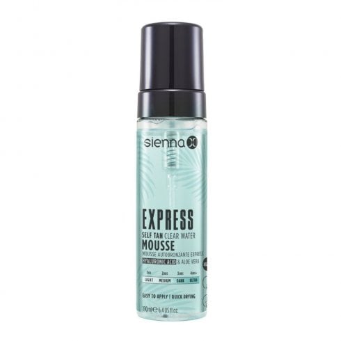 Sienna X Express Clear Self Tan Mousse 200ml