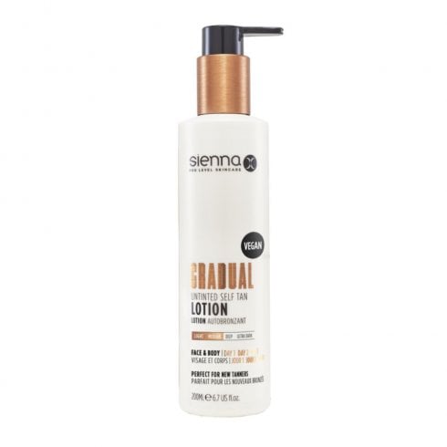 Sienna X Gradual Self Tan Lotion 200ml