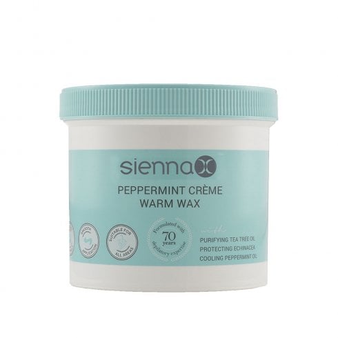 Sienna X Peppermint Crème Warm Wax 450g
