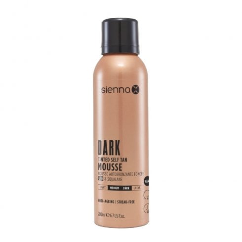 Sienna X Q10 Tinted Self Tan Mousse 200ml