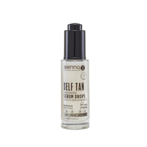 Sienna X Self-Tan Concentrated Serum Drops 30ml