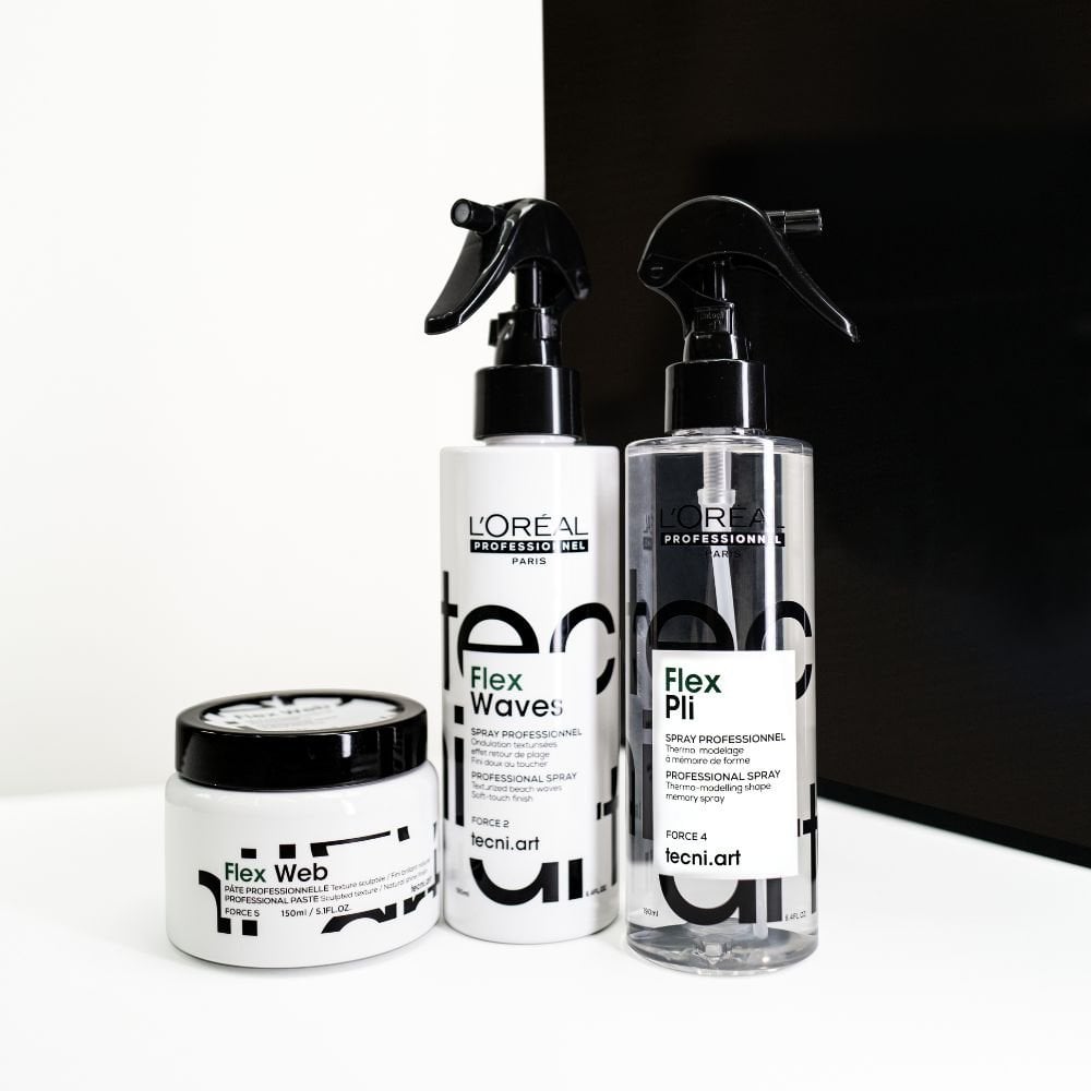 Kit L'Oréal Professionnel Beach Waves - Permanente Alcaline Pour Cheveux Naturels - Neuf