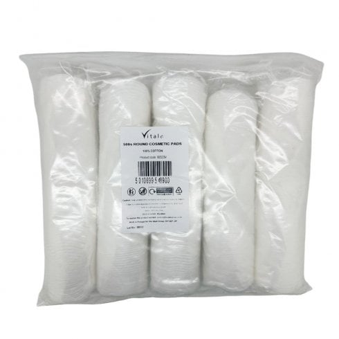 Vitale Round Cosmetic Pads (500)