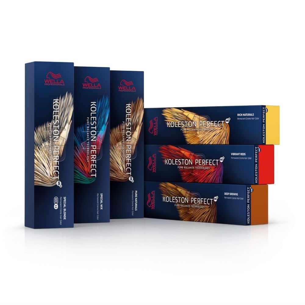 Wella Koleston Perfect – Rich Naturals 7/37 Dor Blond Braun, 60 Ml, Professionelle Haarfarbe